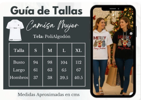 Guía de tallas NaviCharm